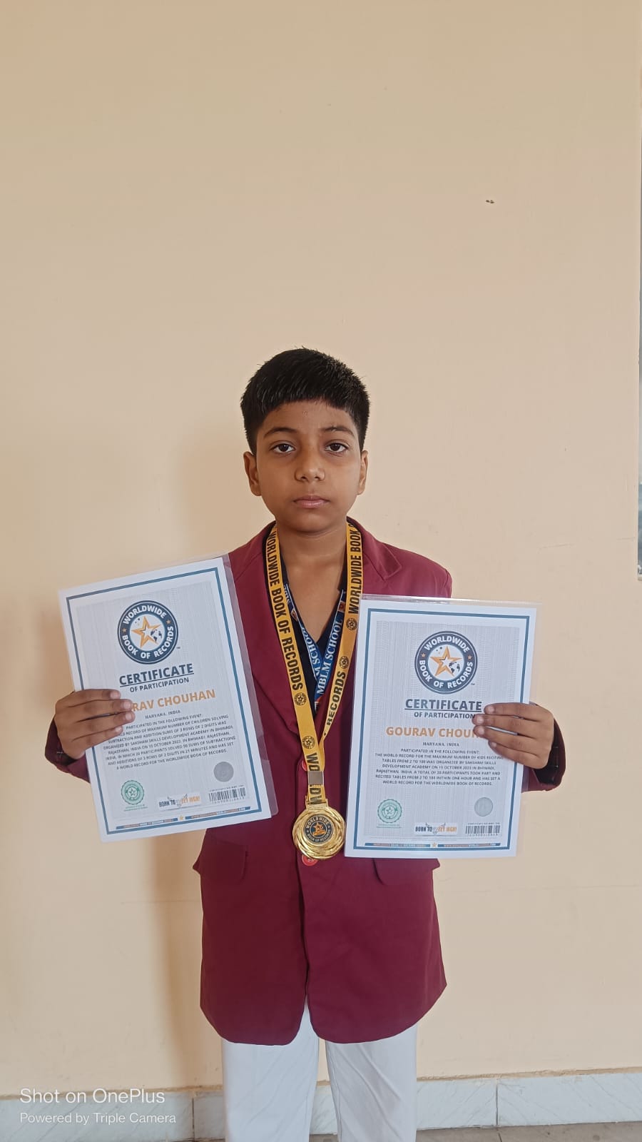 World Record Event 5